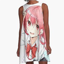 Remi Ayasaki Kawaii Pose Horimiya Anime Girl A-Line Dress