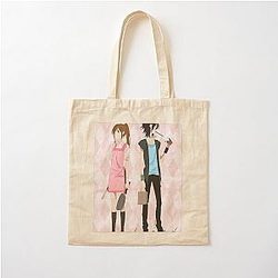 Horimiya Pink Cotton Tote Bag