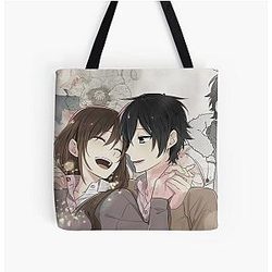 Horimiya Vintage Cover 2 All Print Tote Bag