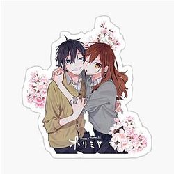 Toru Ishikawa Remi Ayasaki Shuu Horimiya Anime Gift Sticker