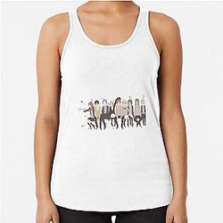 Horimiya All Hero Racerback Tank Top