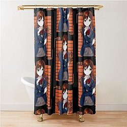Horimiya T-Shirt Shower Curtain