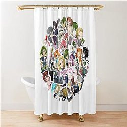 Horimiya All Characters Shower Curtain