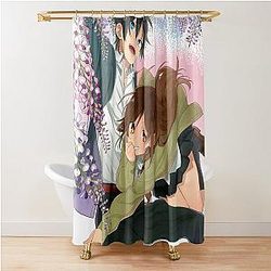 Horimiya Romantic Shower Curtain
