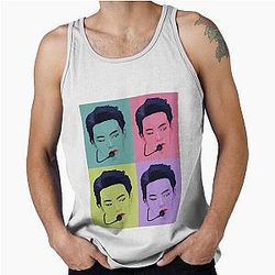 Pop art style Hoshi stage presence (colour set) Tank Top