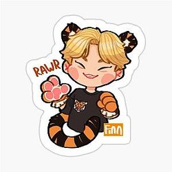 Little Tiger Sticker