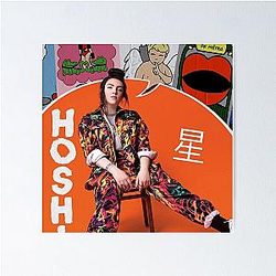 Hoshi French Singer Poster