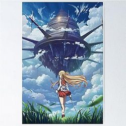 Sword Art Online Progressive Hoshi Naki Yoru no Aria Yuuki Asuna Poster