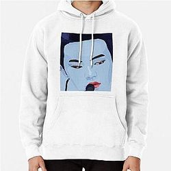 Pop Art Hoshi in Blue Pullover Hoodie