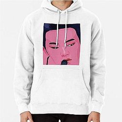 Pop art Hoodie in pink, stage presence Pullover