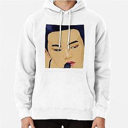 Pop Art in Orange Pullover Hoodie