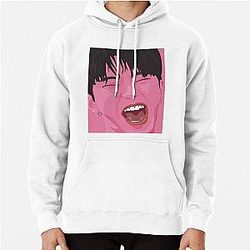 Pop art Hoshi in pink Pullover Hoodie