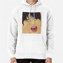 Pop art Hoshi in orange Pullover Hoodie