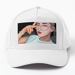 Hoshi Seventeen Fan Art - Art by Mielcheries Baseball Cap