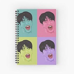 Pop Art Hoshi (Colour Set 1) Spiral Notebook