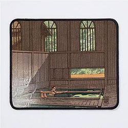 Hoshi Onsen by Kawase Hasui Mousepad