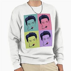 Pop art style Hoshi Pullover Sweatshirt