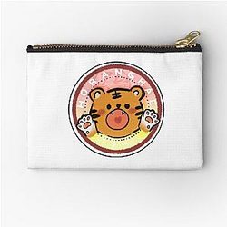 Korean Tiger Zipper Pouch