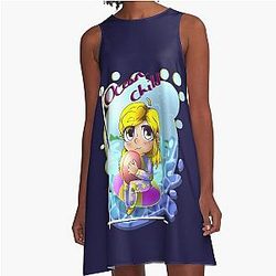 Hoshi The Ocean Child A-Line Dress