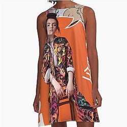 Hoshi French A-Line Dress