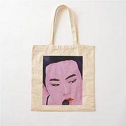 Pop art Hoshi in lavender Cotton Tote Bag