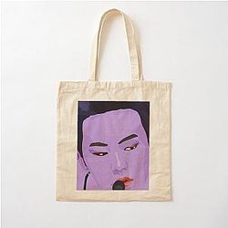 Pop art Hoshi in lilac Cotton Tote Bag