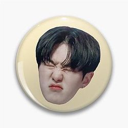SEVENTEEN Hoshi Floral Phone Case Pin