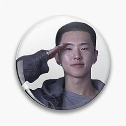 Seventeen Hoshi Military Bald Pin