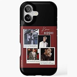 SEVENTEEN Hoshi Collage iPhone Case