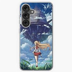 Sword Art Online Progressive Movie Hoshi Naki Yoru no Aria Yuuki Asuna Samsung Galaxy Soft Case