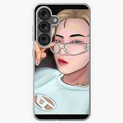 Hoshi Seventeen Fan Art - Art by Mielcheries Samsung Galaxy Soft Case