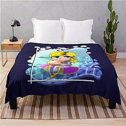 Hoshi OceanChild Throw Blanket