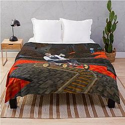 Wonwoo and Hoshi's Cave Escape Throw Blanket