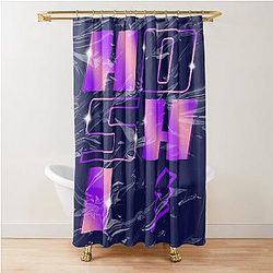 Hoshi Abstract Shower Curtain