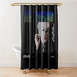 Hoshi Blue Shower Curtain