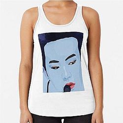 Pop Art Hoshi Racerback Tank