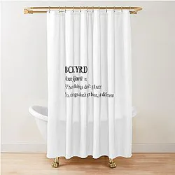 Hot Mulligan Aesthetic Indie Midwest Emo Music Band Lyrics Shower Curtain