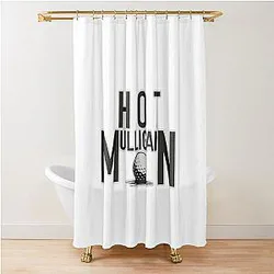 Hot Mulligan Golf Sticker Shower Curtain