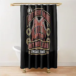 Hot Mulligan Merch Shower Curtain