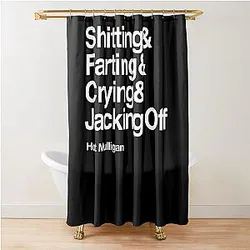 Hot Mulligan Merch Shower Curtain