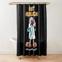 Hot mulligan merch Shower Curtain