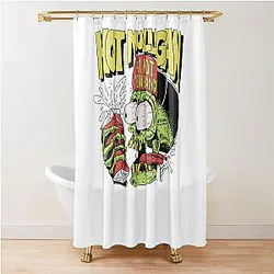 Hot Mulligan Merch Shower Curtain