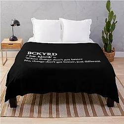 Hot Mulligan Midwest Emo Music Band Lyrics Black Throw Blanket