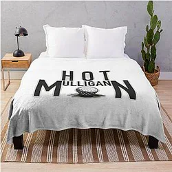 Hot Mulligan Golf Sticker Throw Blanket
