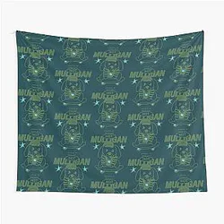 Hot Mulligan Merch S8 Dog Shirt Tapestry