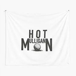 Hot Mulligan Golf Tapestry
