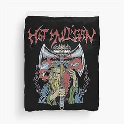 Hot Mulligan Merchandise Duvet Cover