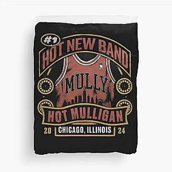 Hot Mulligan Merch Duvet Cover