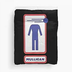Hot Mulligan Duvet Cover