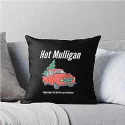 HOT MULLIGAN BAND Throw Pillow